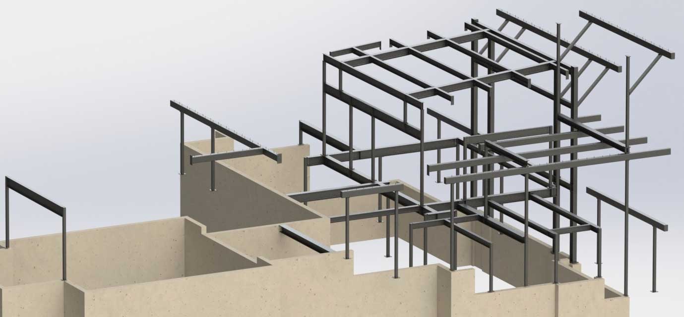 Autocad Rendering 03 Color – Custom II Manufacturing